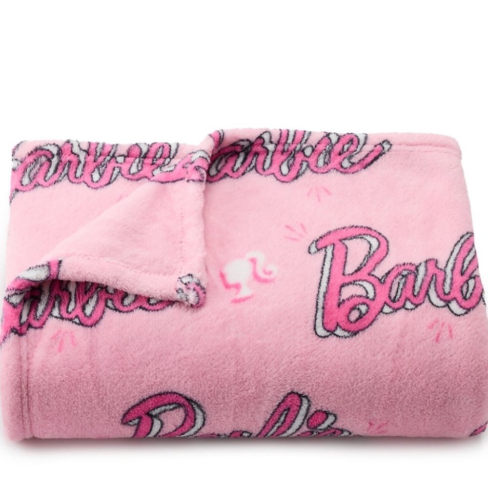 Barbie Plush Throw Blanket
